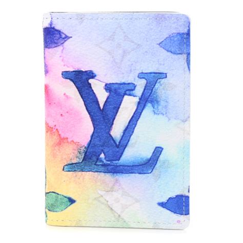 LOUIS VUITTON Monogram Watercolor Pocket Organizer NM 